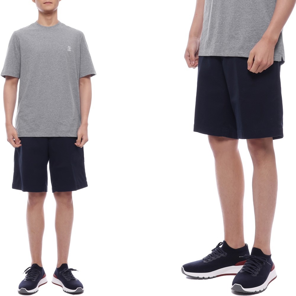 25SS 남성 코튼 버뮤다 쇼츠 팬츠 (M252DU0010 C2517 25S)