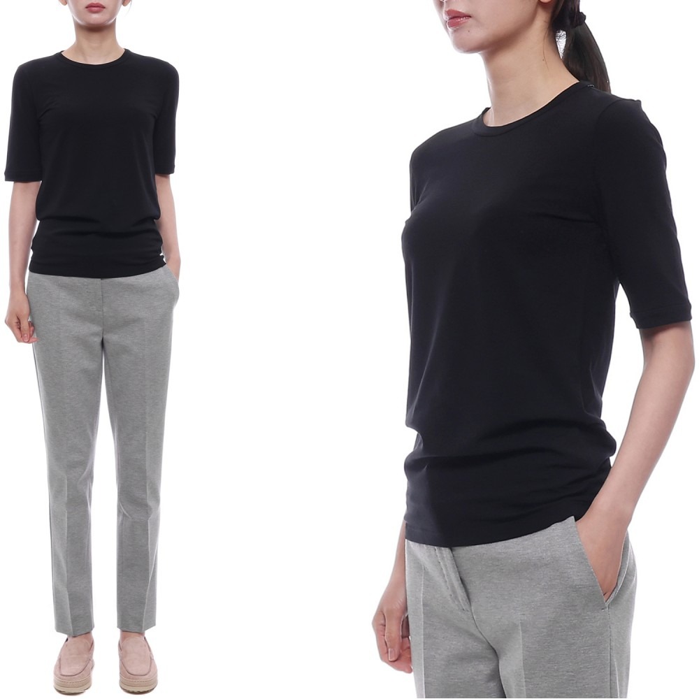 25SS 여성 모닐리 트리밍 반팔티셔츠 (M0T18B0160 C101 25S)