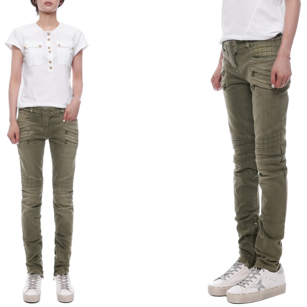 여성 스키니 바이커진 (5358 170N C3901)