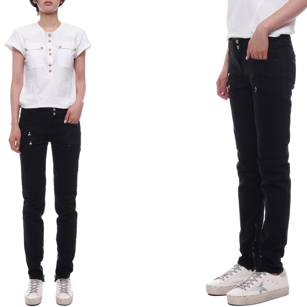 여성 스키니 바이커진 (5358 179N C0100)