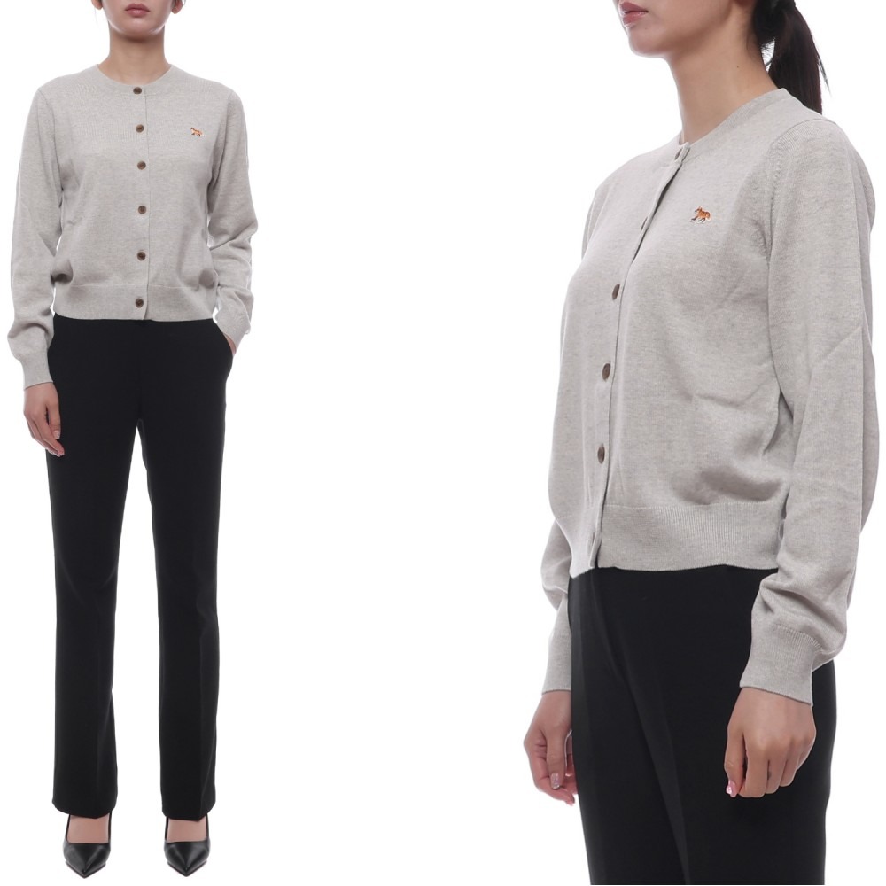 25FW 여성 베이비 폭스 울 가디건 (PW00502KT1181 H120 25F)