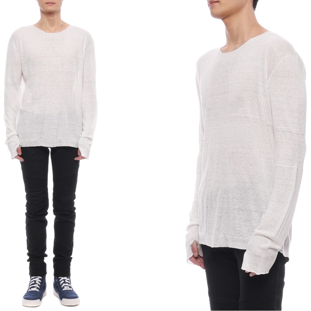 남성 리넨 긴팔티셔츠 (S6HM669D385U 102)
