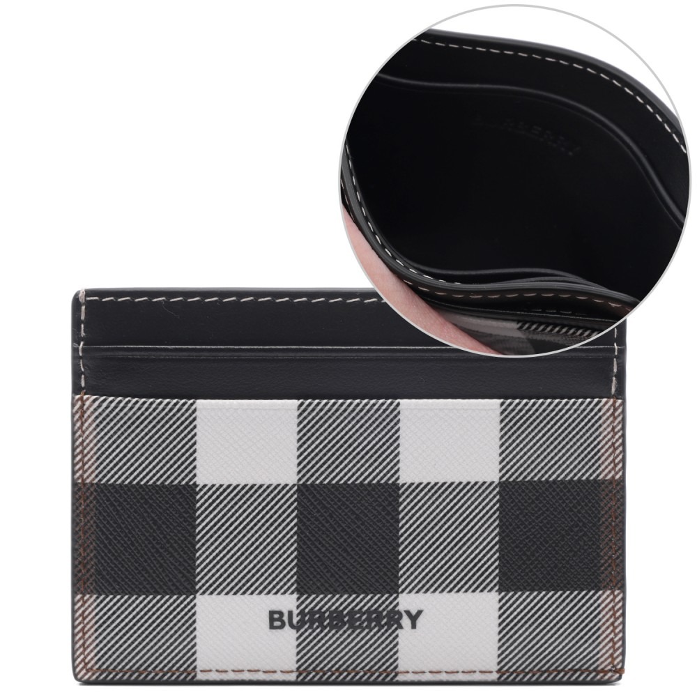 26SS 남성 체크 카드지갑 (8117315 DARK BIRCH BROWN 26S)