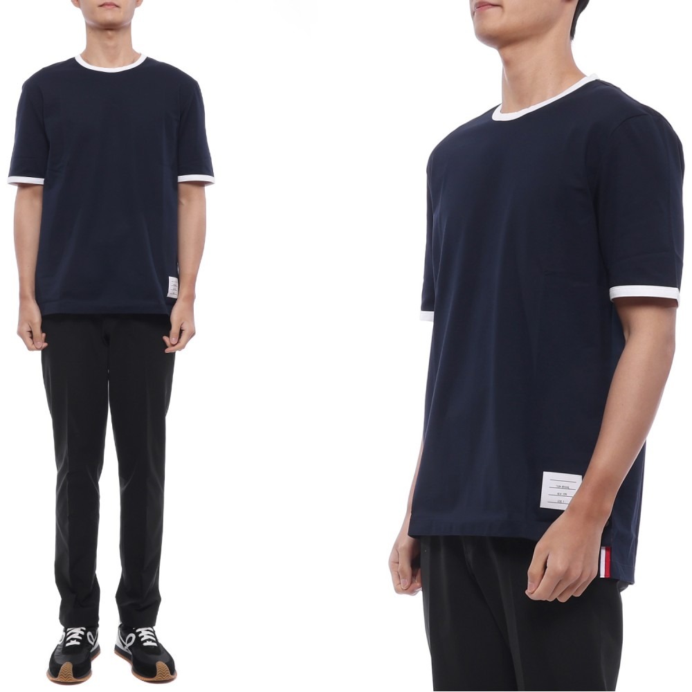 26SS 남성 링거 반팔티셔츠 (MJS083A 00042 415 26S)