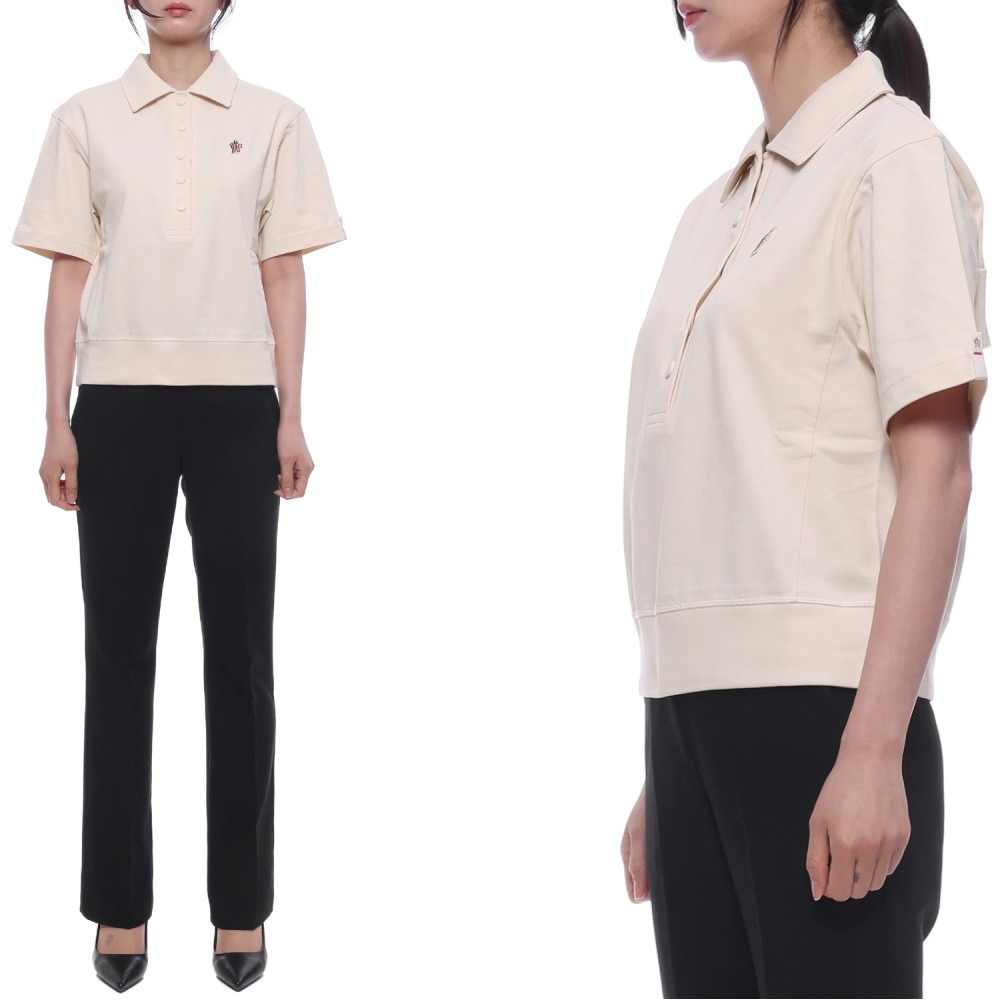 26SS 여성 로고 패치 폴로 반팔티셔츠 (8A00003 89AZ9 034 26S)
