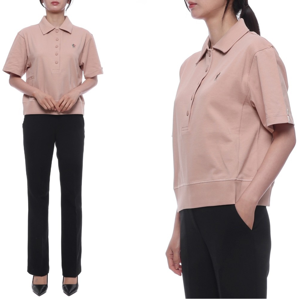 26SS 여성 로고 패치 폴로 반팔티셔츠 (8A00003 89AZ9 51L 26S)