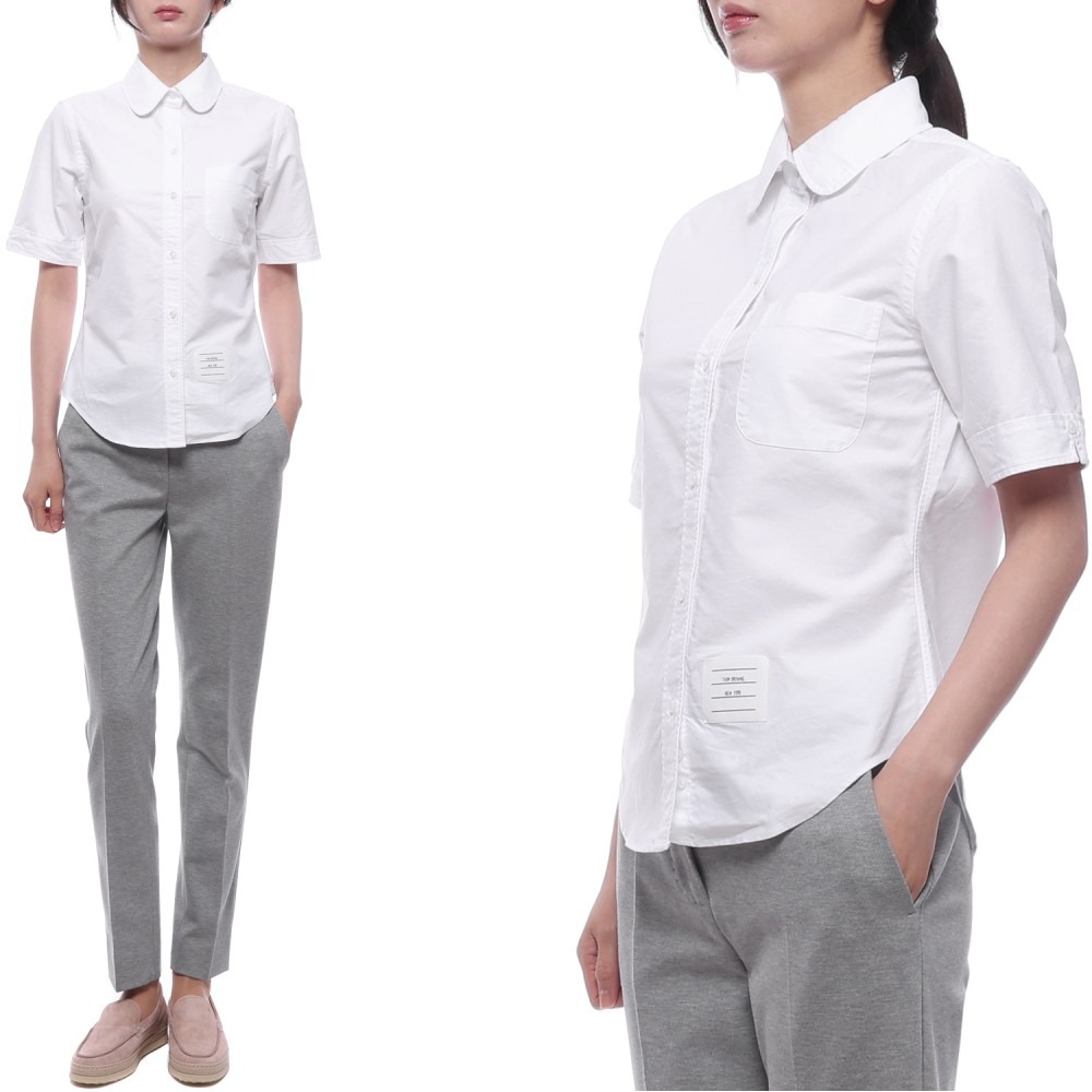 26SS 여성 옥스포드 폴로 셔츠 (FLL206A F0313 100 26S)
