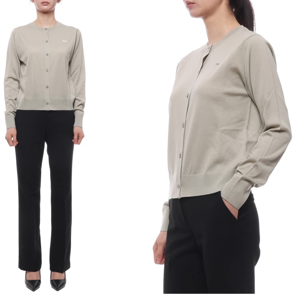 26SS 여성 베이비 폭스 울 가디건 (MW00507KT1181 0450 26S)