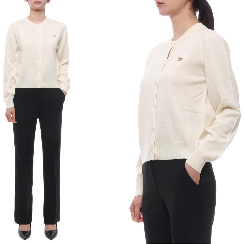 26SS 여성 베이비 폭스 울 가디건 (PW00502KT1181 0383 26S)