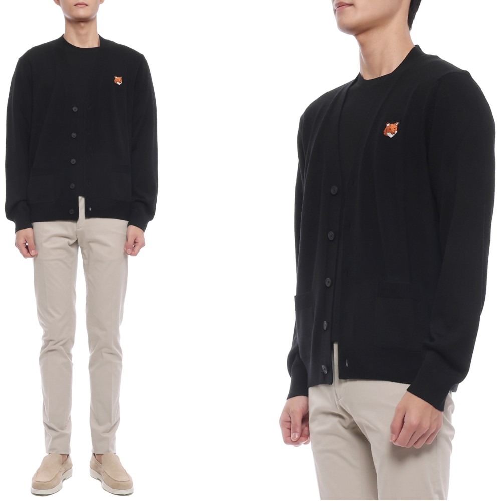 26SS 남성 폭스헤드 울 가디건 (PM00501KT1181 P199 26S)
