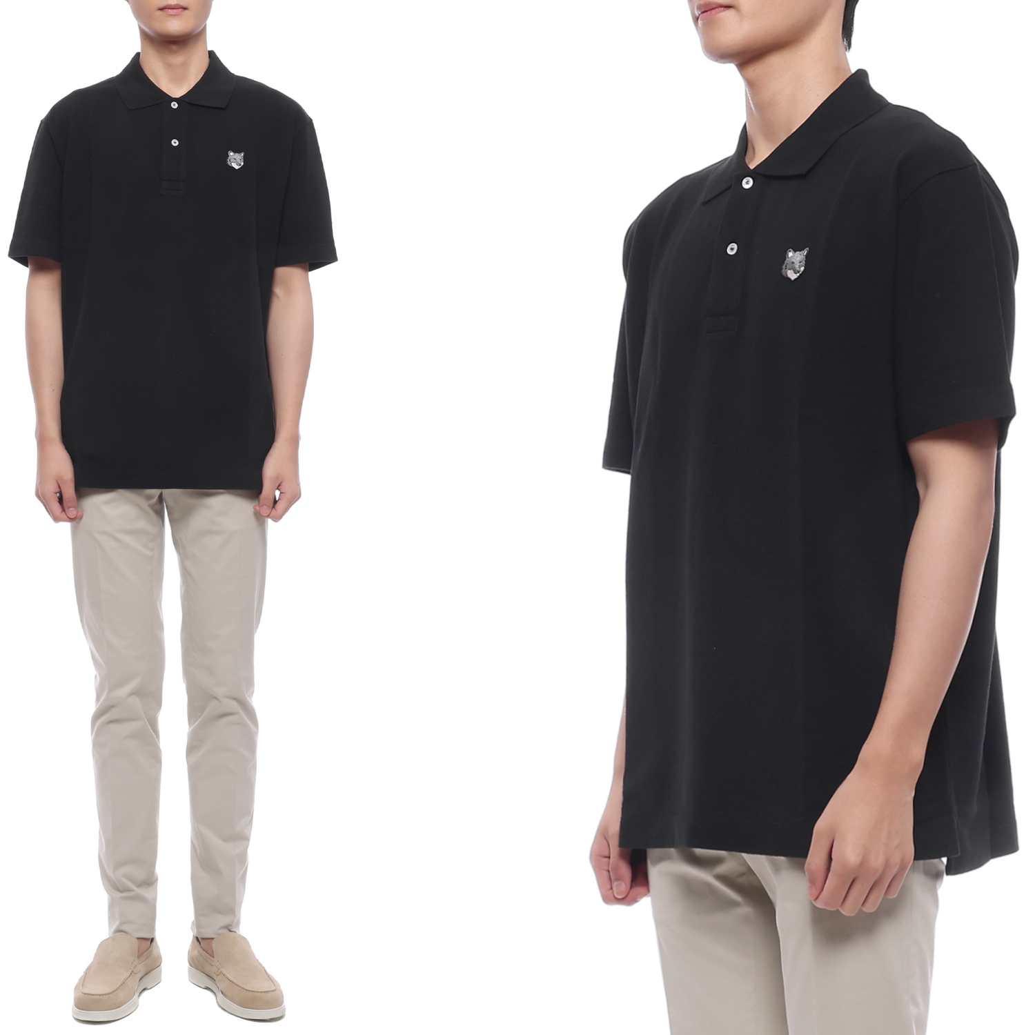 26SS 남성 폭스헤드 폴로 반팔티셔츠 (PM00210KP0001 P199 26S)