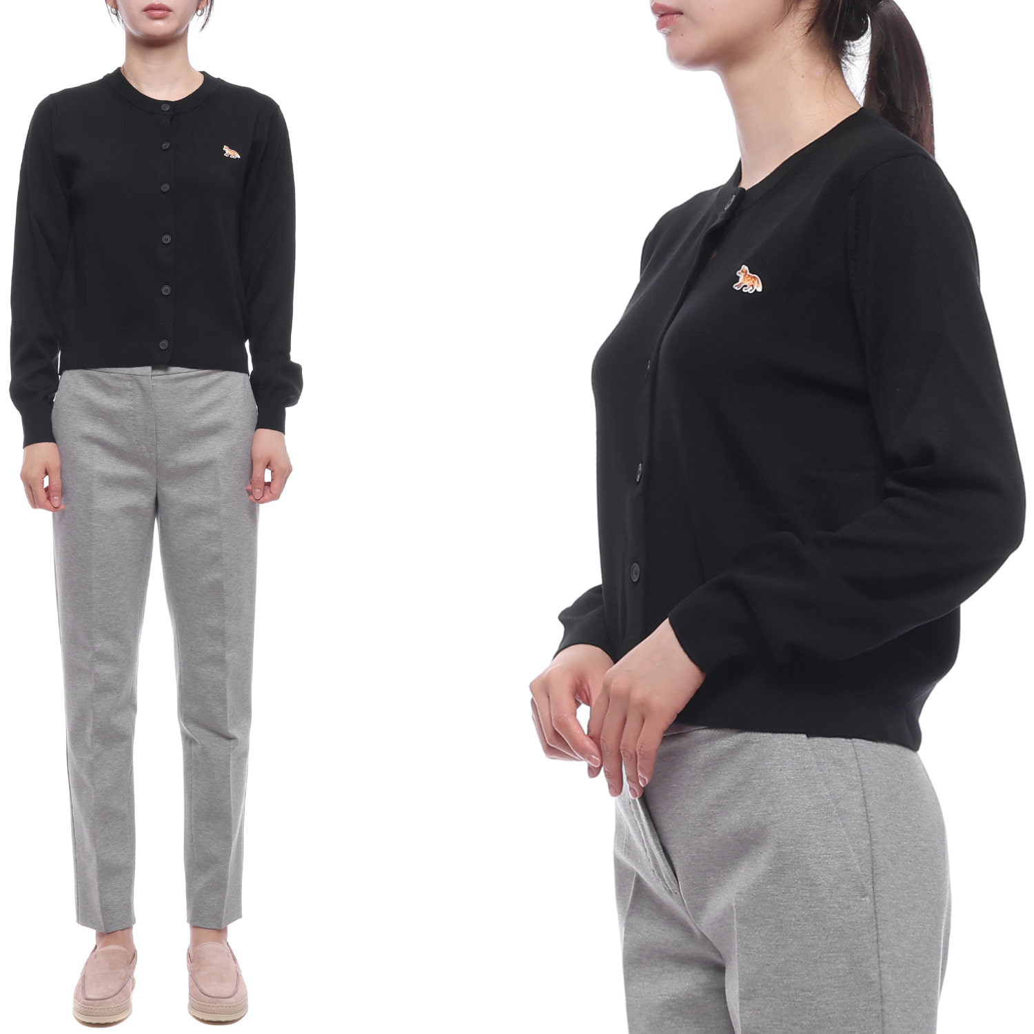 26SS 여성 베이비 폭스 울 가디건 (PW00502KT1181 P199 26S)