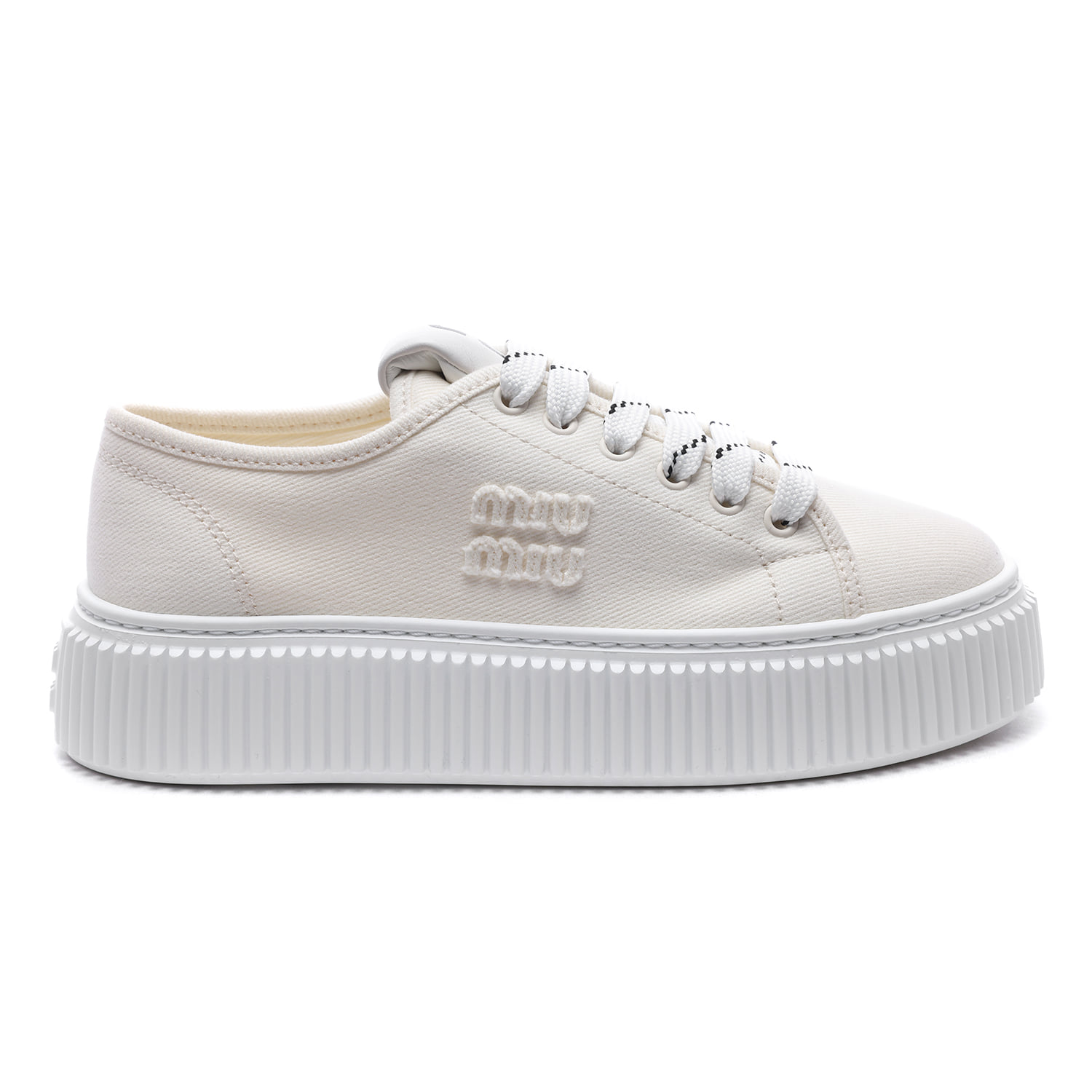 26FW 여성 로고 데님 스니커즈 (5E389E 3ARS F0304 F 005 26F)
