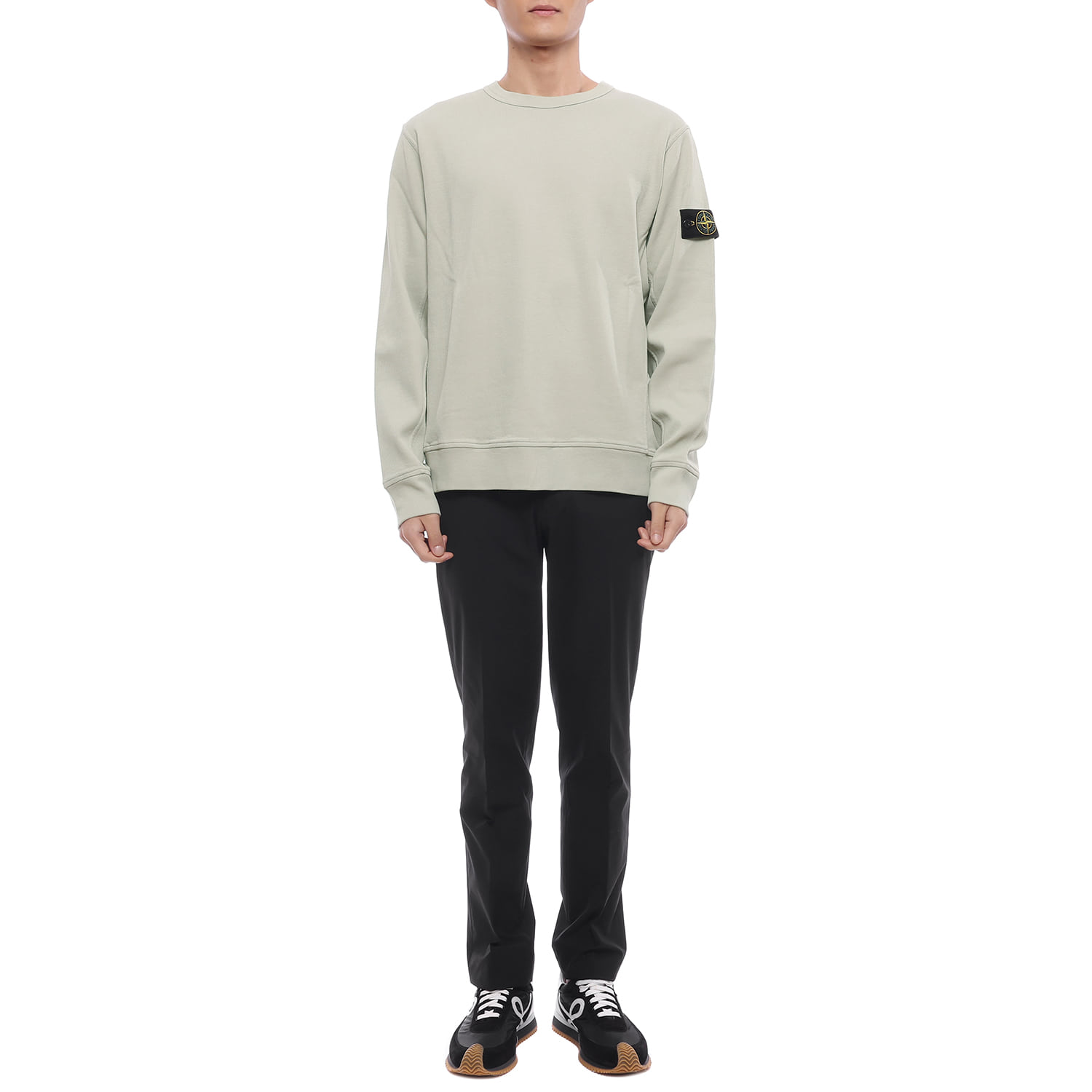 26FW 남성 와펜 패치 긴팔티셔츠 (L2S156100017 S0472 V0095 26F)
