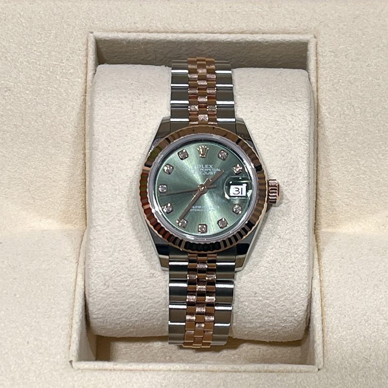 ROLEX Watches Datejust 10p ์ฌ๋ฆฌ๋ธ๊ทธ๋ฆฐ ๋ก์ฆ์ฝค๋น 279171