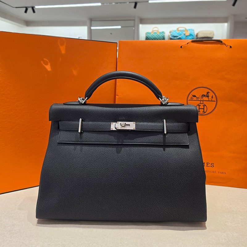 HERMES Crossbody Bag / μΌλ¦¬ 42 Bag Shoulder Bag λμ Black νλΌλ νλμ¨μ΄
