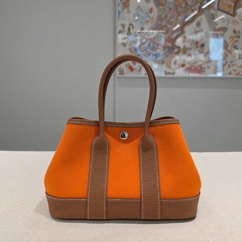 HERMES κ°λ νν° 23 Neo Canvas μ€λ μ§ Gold