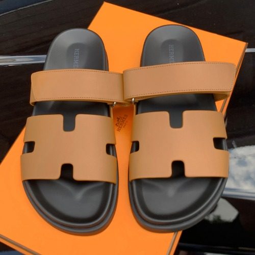 HERMES Calfskin μνλ Sandals λΈλΌμ΄