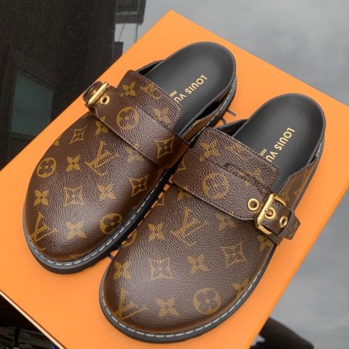 LOUIS VUITTON Flat Mules 컴포트 LV 코지 Mules