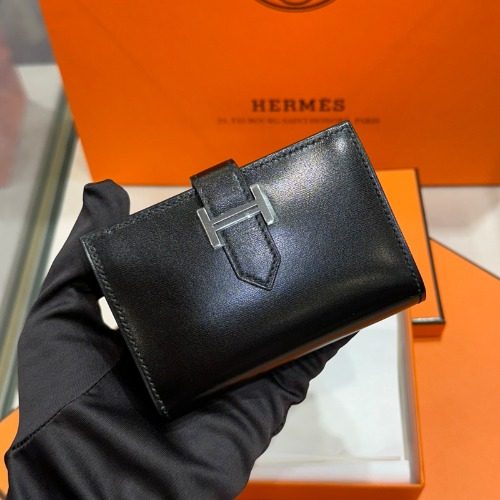 HERMES ๋ณต์ค์นดํ ๋ฒ ์ Strap ์์ฅ Card Wallet