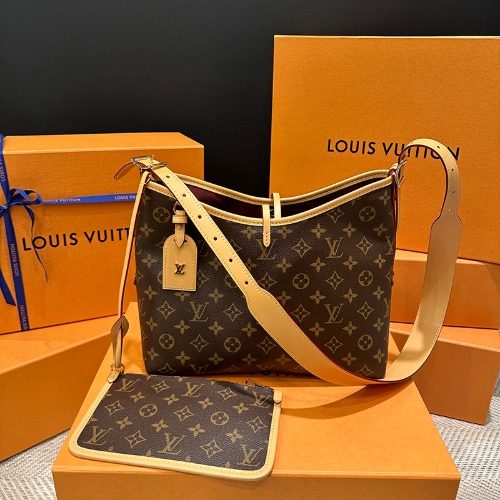 LOUIS VUITTON Monogram μΊλ¦¬μ¬ PM Cross Shoulder Bag
