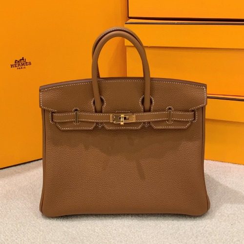 HERMES ๋ฒํจ 25 Bag ํ ๊ณ ์คํจ Gold Color
