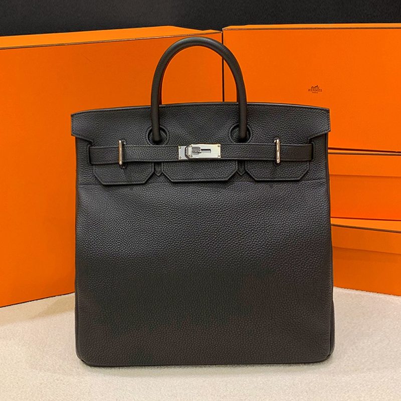 HERMES 벌킨 40 Bag 오타크로와 누아 Black 팔라듐 하드웨어