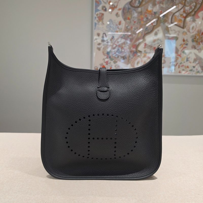 HERMES 에블린 29Bag 끌레망스 누아 Black 팔라듐 은장