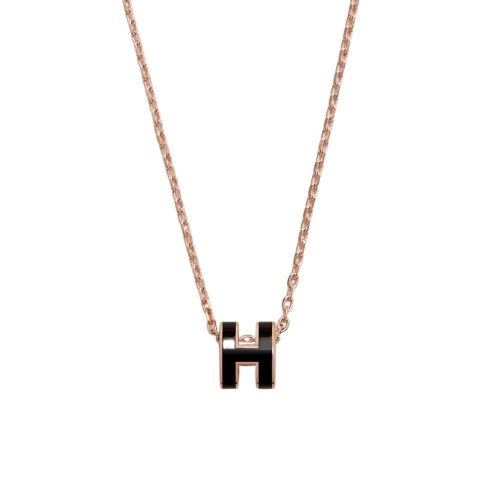 HERMES Mini νμμ λͺ©κ±Έμ΄ Black λ‘μ¦κ³¨λ