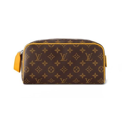 LOUIS VUITTON 돕키트 LV Monogram 브라운 옐로우