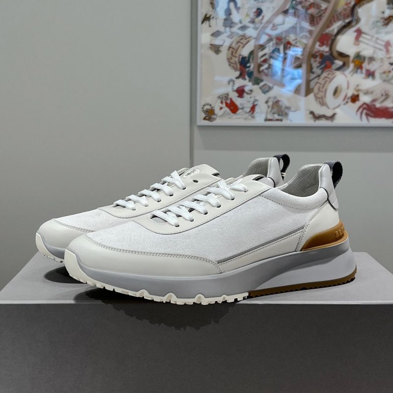 브루넬로 쿠치넬리 Suede Runner White